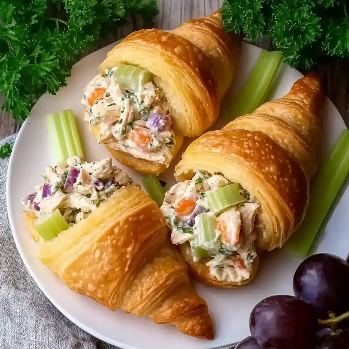 Chicken Salad Crescent Rolls