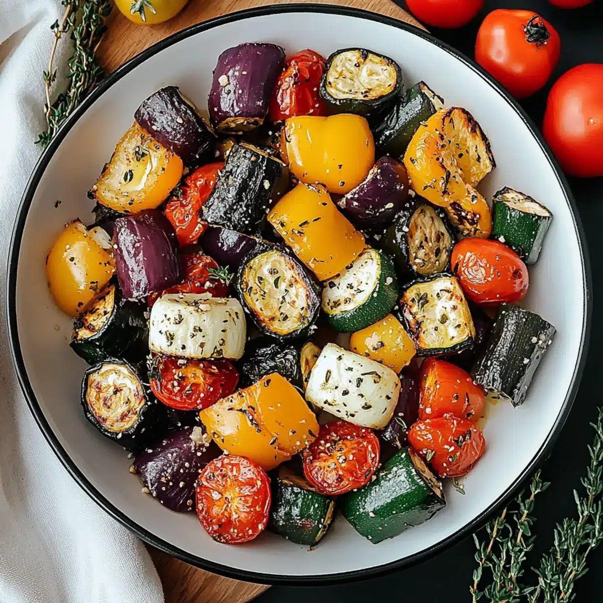 Mediterranean Roasted Vegetables