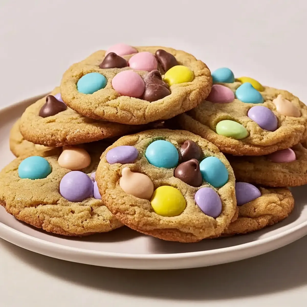 Festive Easter Chocolate Chip Cookies