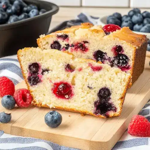 mother's day Triple Berry Bread