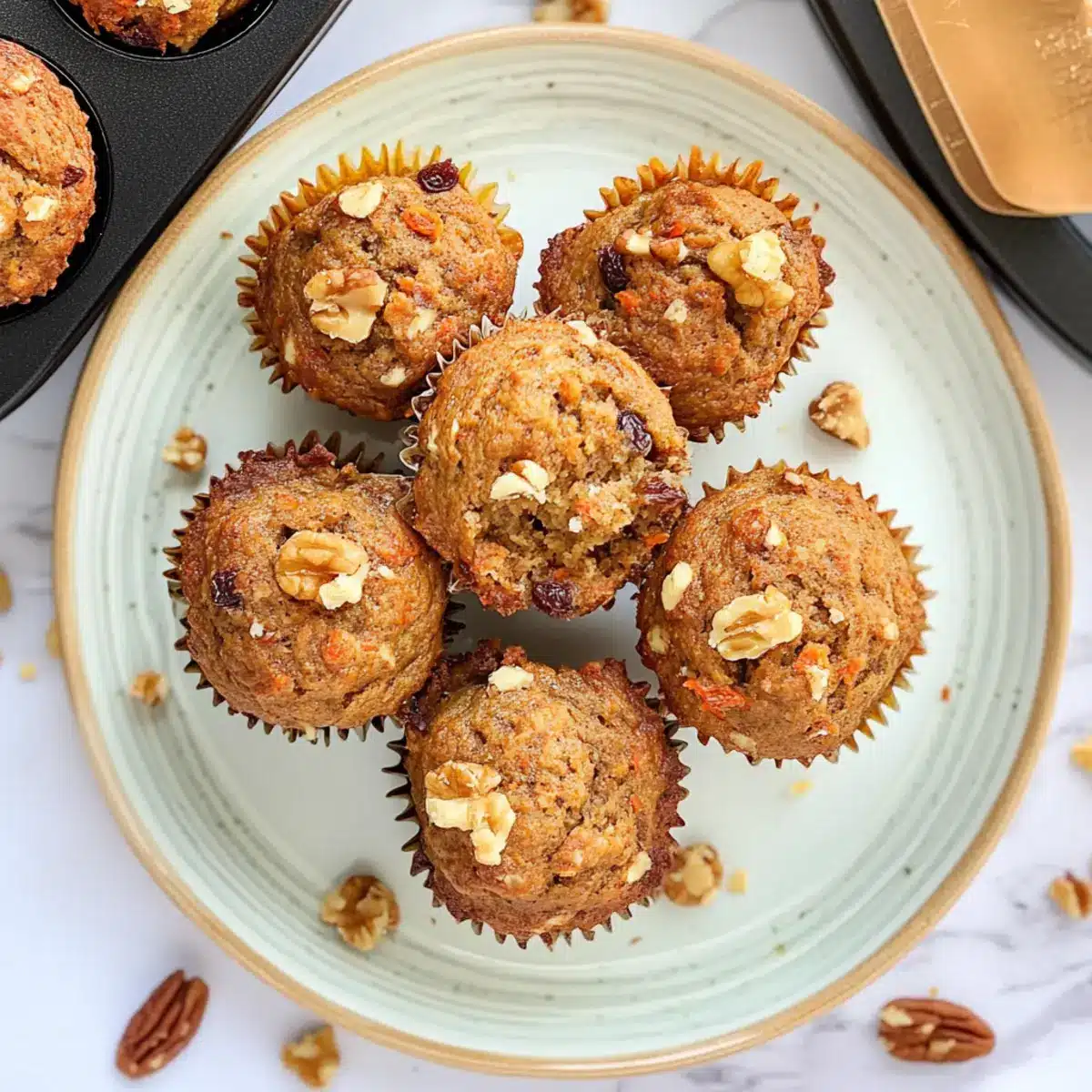 Carrot Cake Muffins