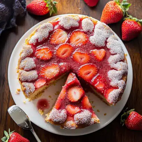 mother's day Strawberry Cake