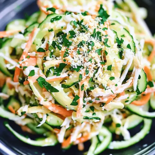 Spicy Crab Cucumber Salad