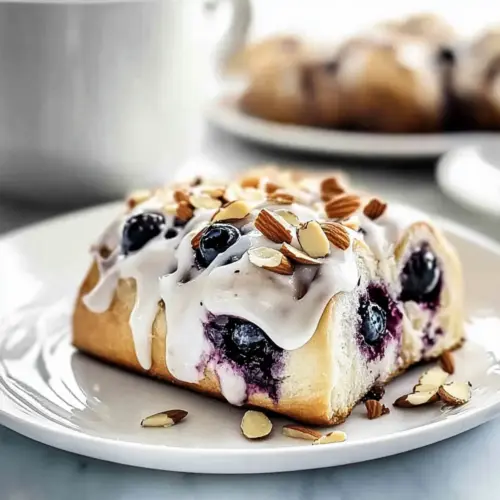 mother's day Blueberry Sweet Rolls
