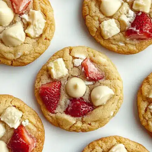 Strawberries and Cream Cookies