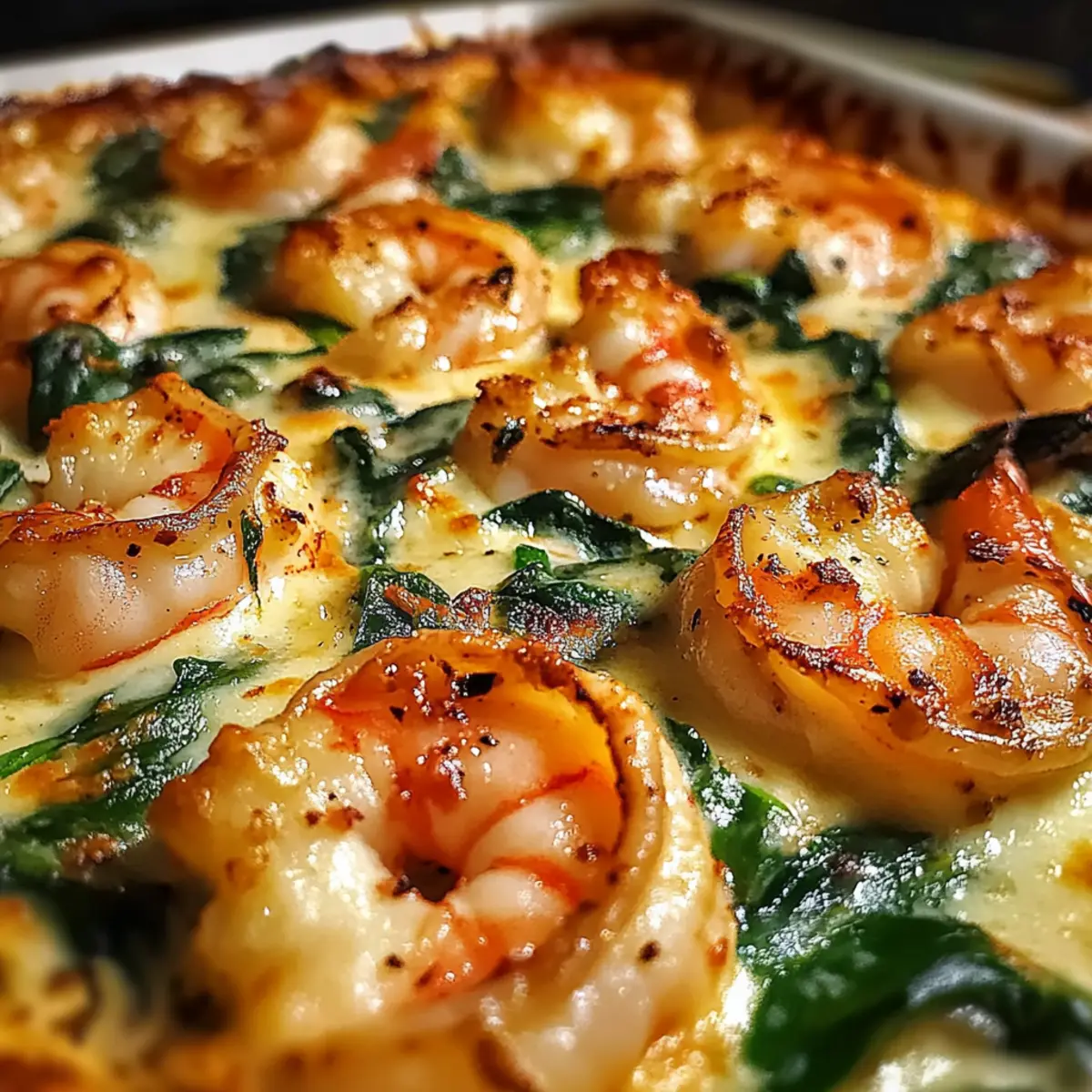 Low-Carb Shrimp Tuscan Bake