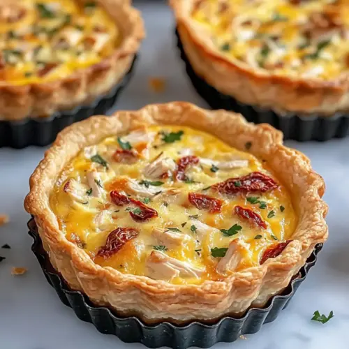 Mini Chicken Quiche