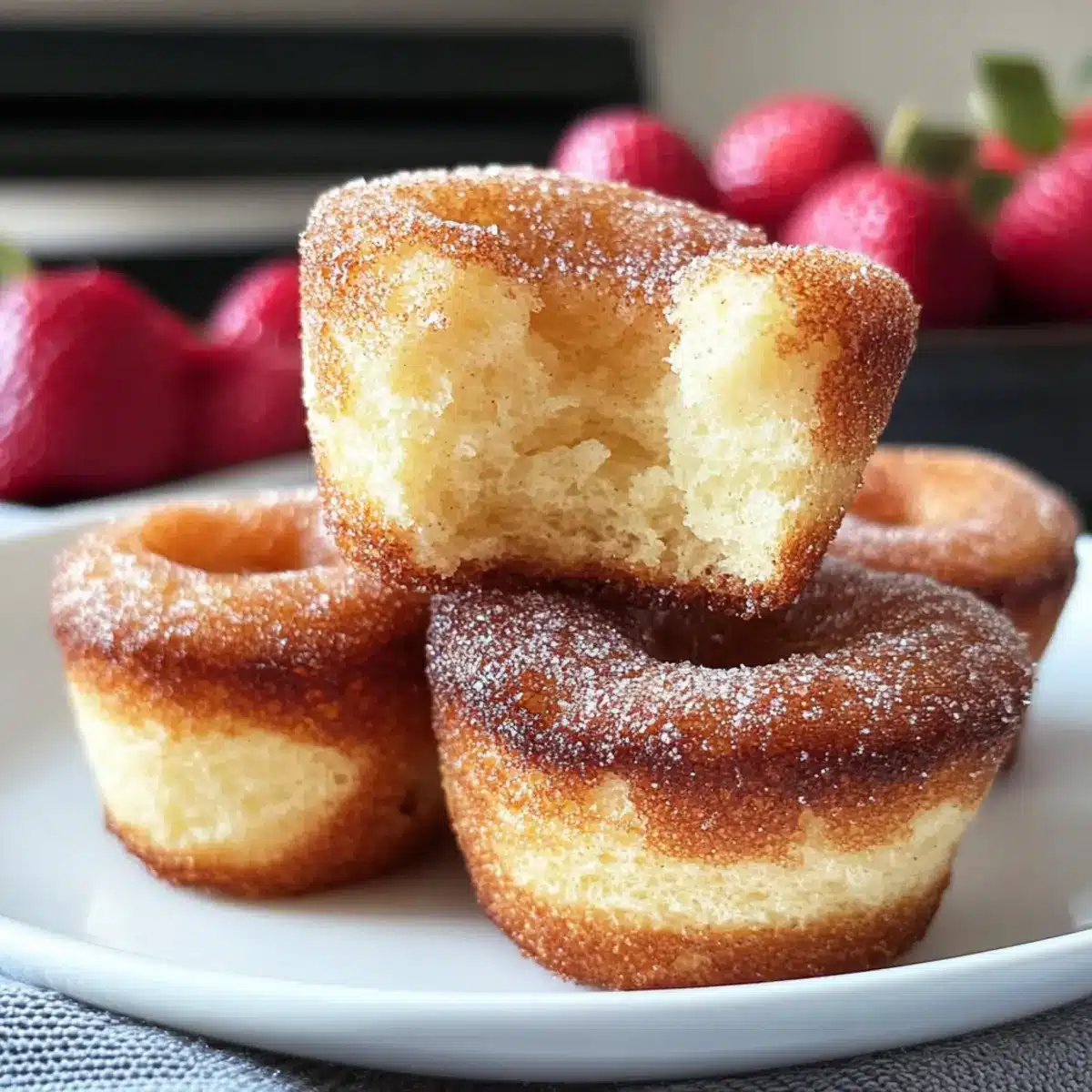 Cinnamon Sugar French Toast Muffins