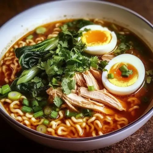 Crockpot Chicken Ramen