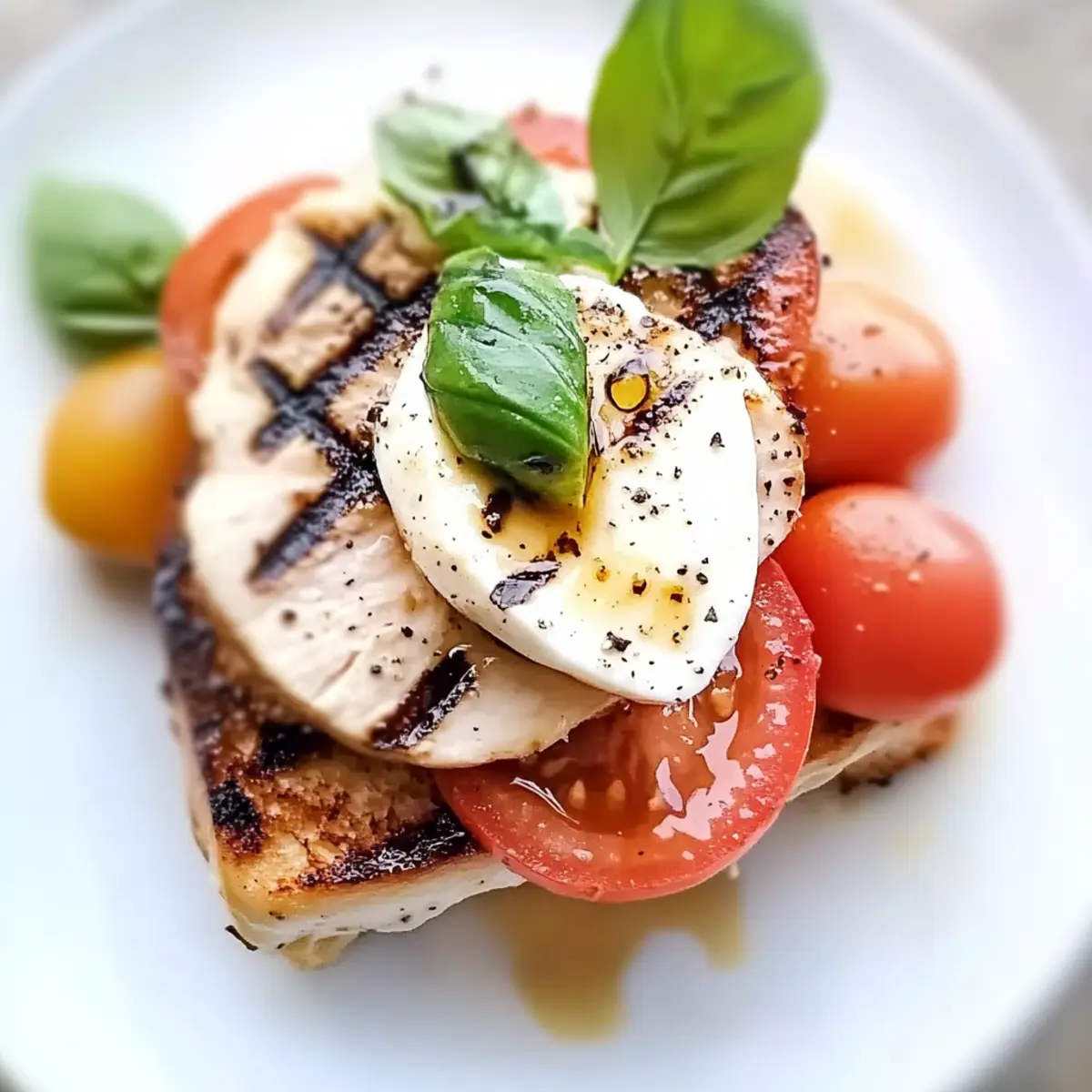 Chicken Caprese Sandwich