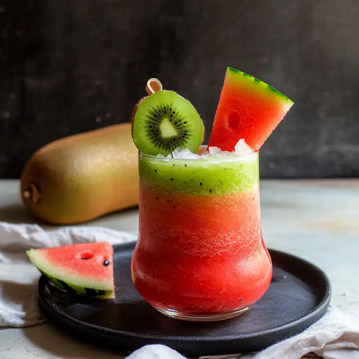 Kiwi Watermelon Slushie