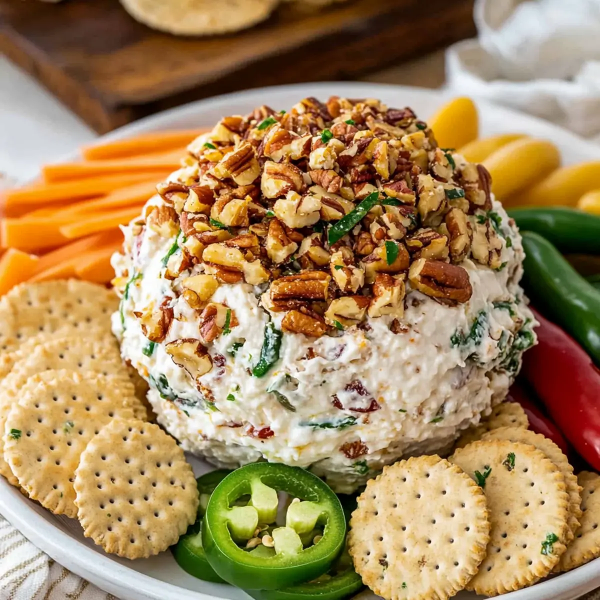 Jalapeno Popper Cheese Ball
