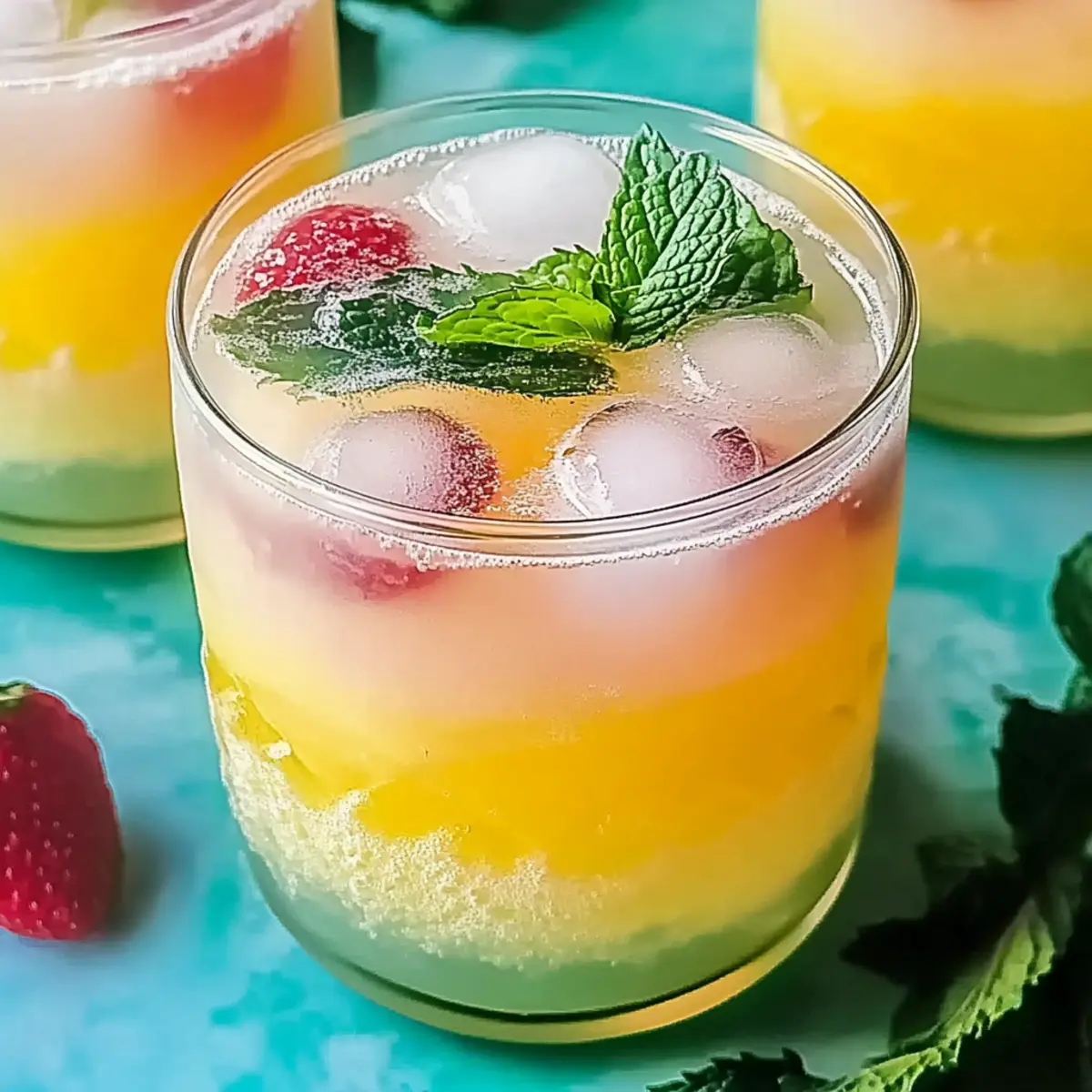 Minty Lemonade Fizz