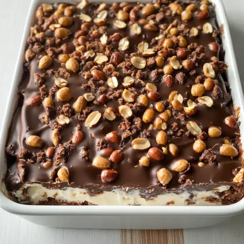 Buster Bar Ice Cream Cake