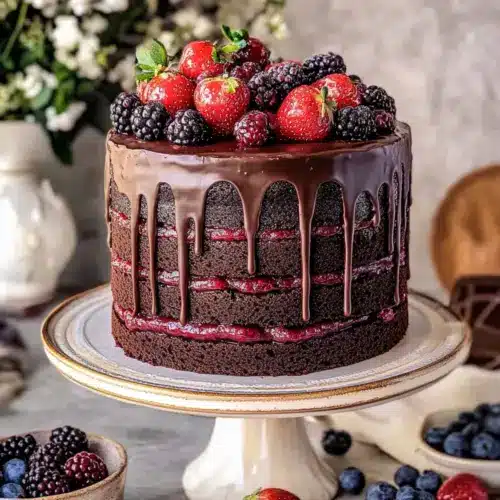 Chocolate Berry Cake