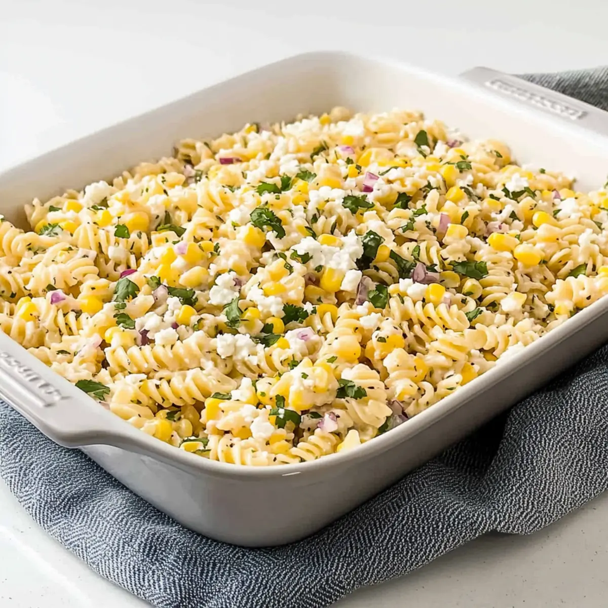 Mexican Street Corn Pasta Salad
