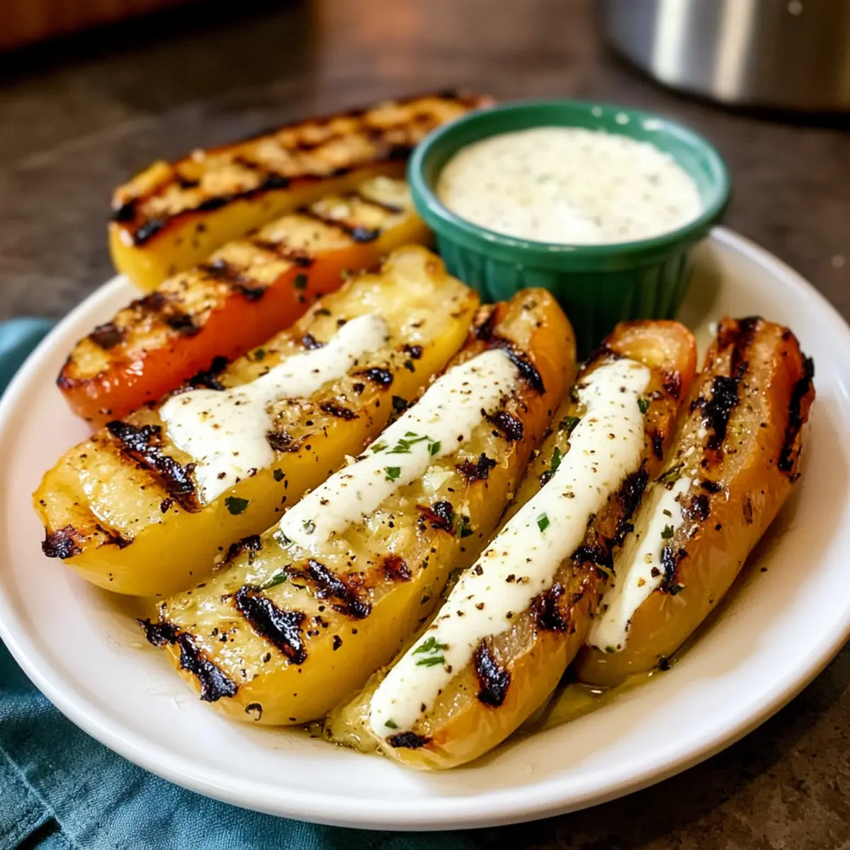 Grilled Zucchini