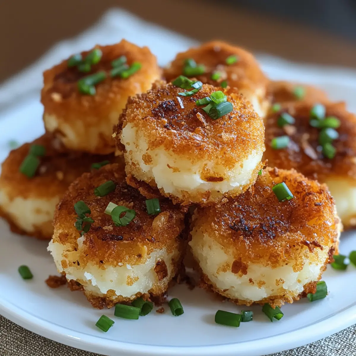 Loaded Mashed Potato Bites
