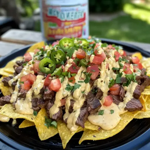 Steak Loaded Nachos