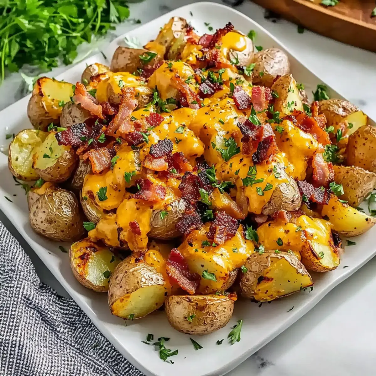 Grilled Ranch Potatoes