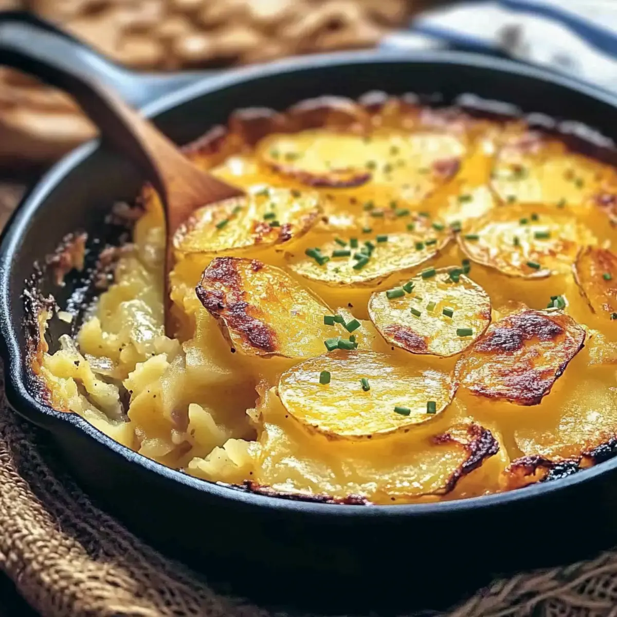 Grilled Scalloped Potatoes