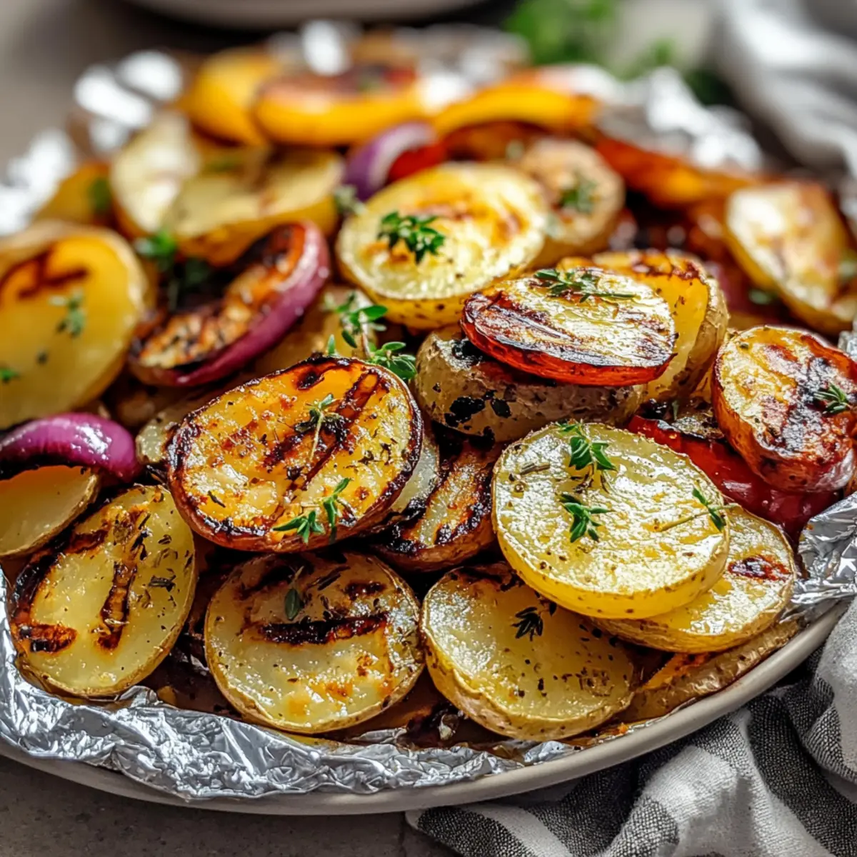 Grilled Hobo Potatoes