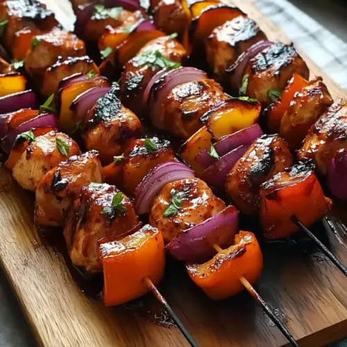 Bbq Chicken Skewers
