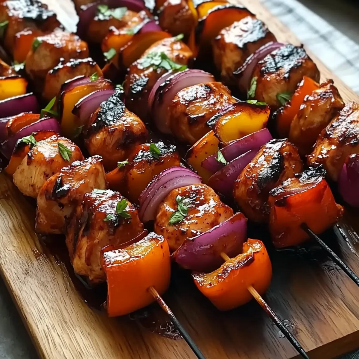 Bbq Chicken Skewers