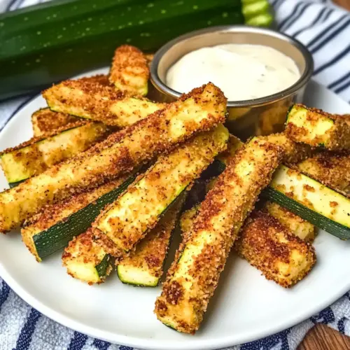 Zucchini Fries (Air Fryer Recipe