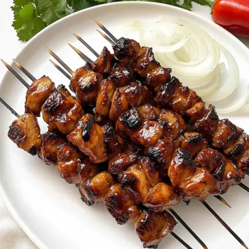 Grilled Chicken Teriyaki Skewers
