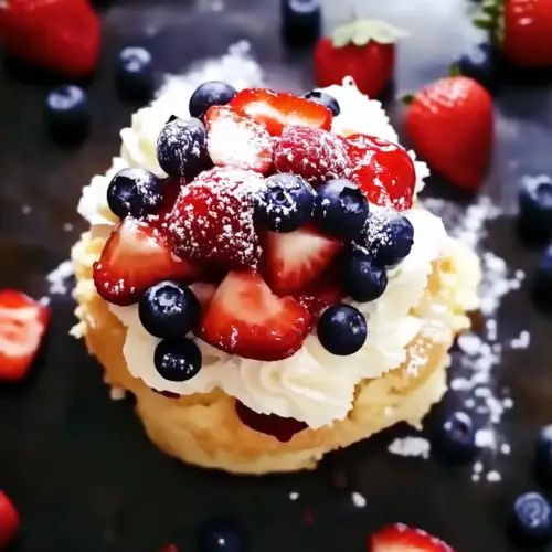 Star-Spangled Berry Shortcake