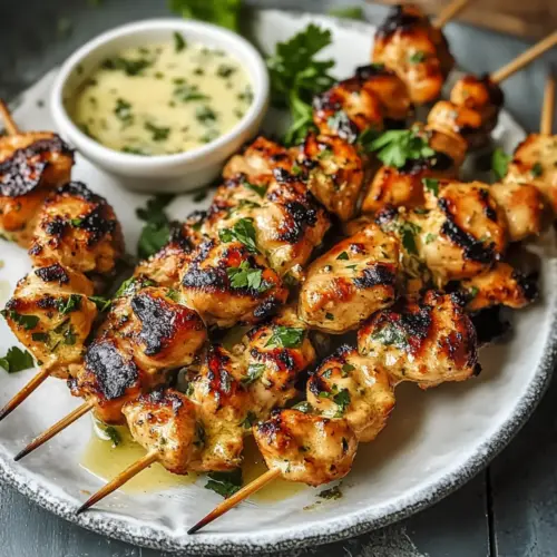 Cowboy Butter Chicken Skewers