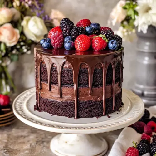 Chocolate Berry Cake