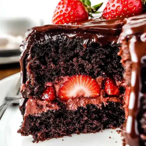 Chocolate Strawberry Cake