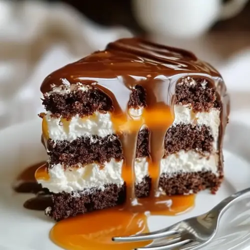 Chocolate Cake with Caramel