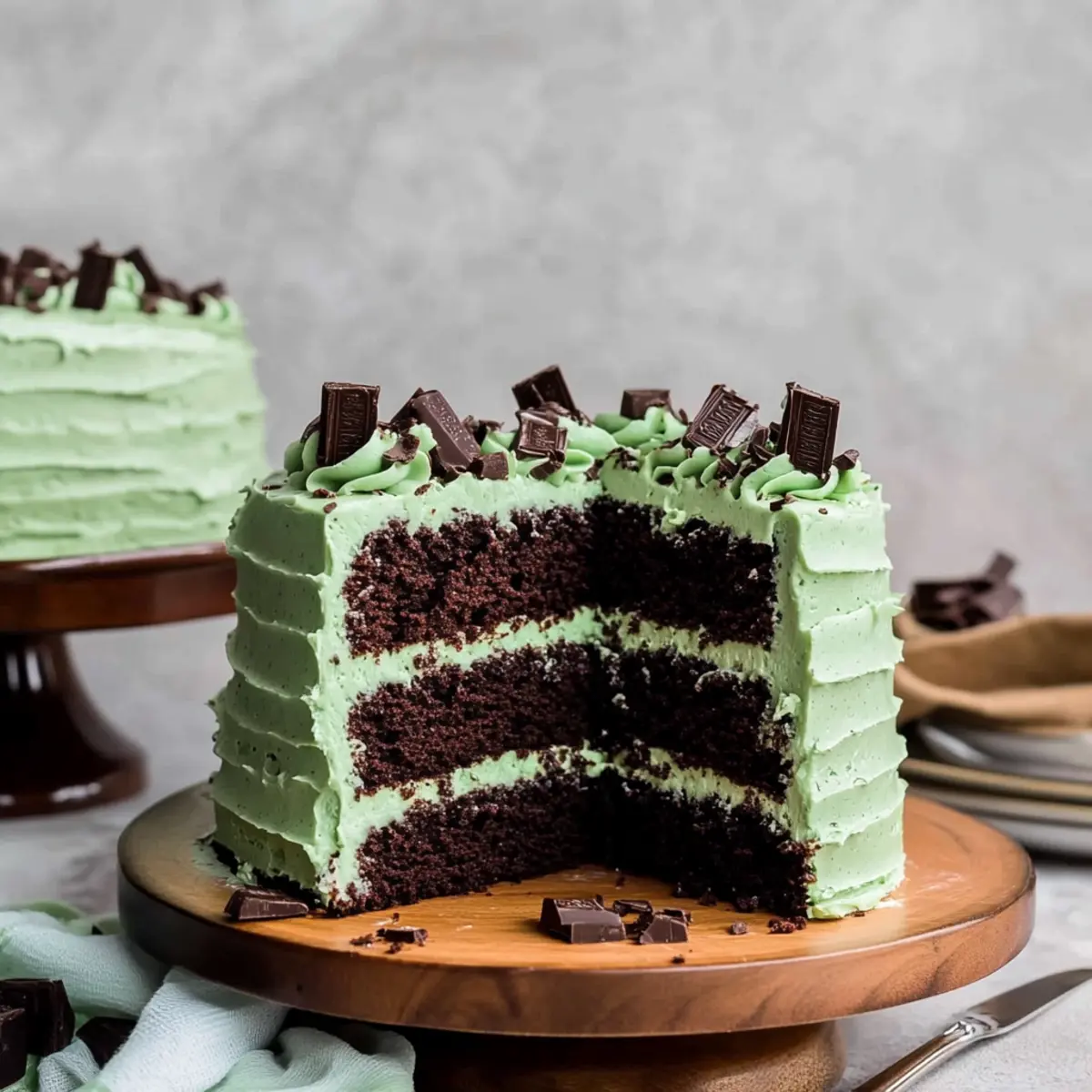 Andes Chocolate Mint Cake