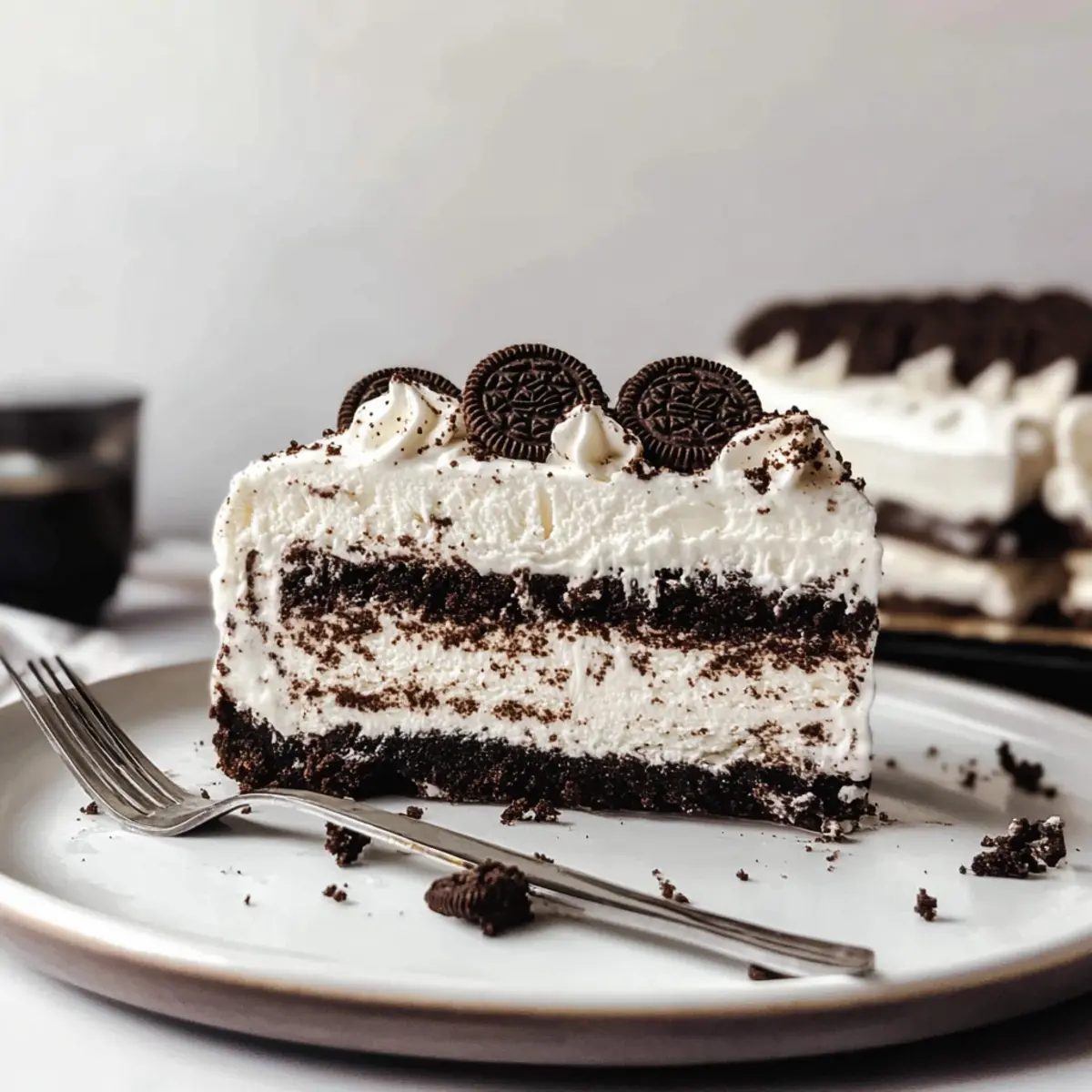 Oreo Ice Cream Cake