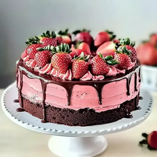 Chocolate Strawberry Cake