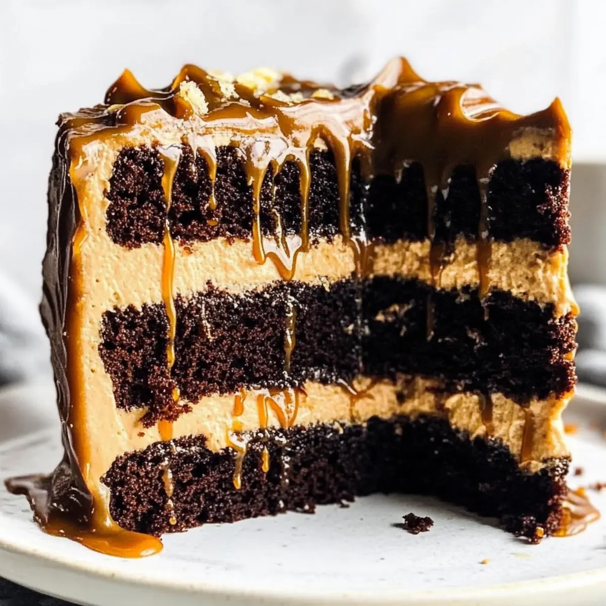 Chocolate Salted Caramel Cake
