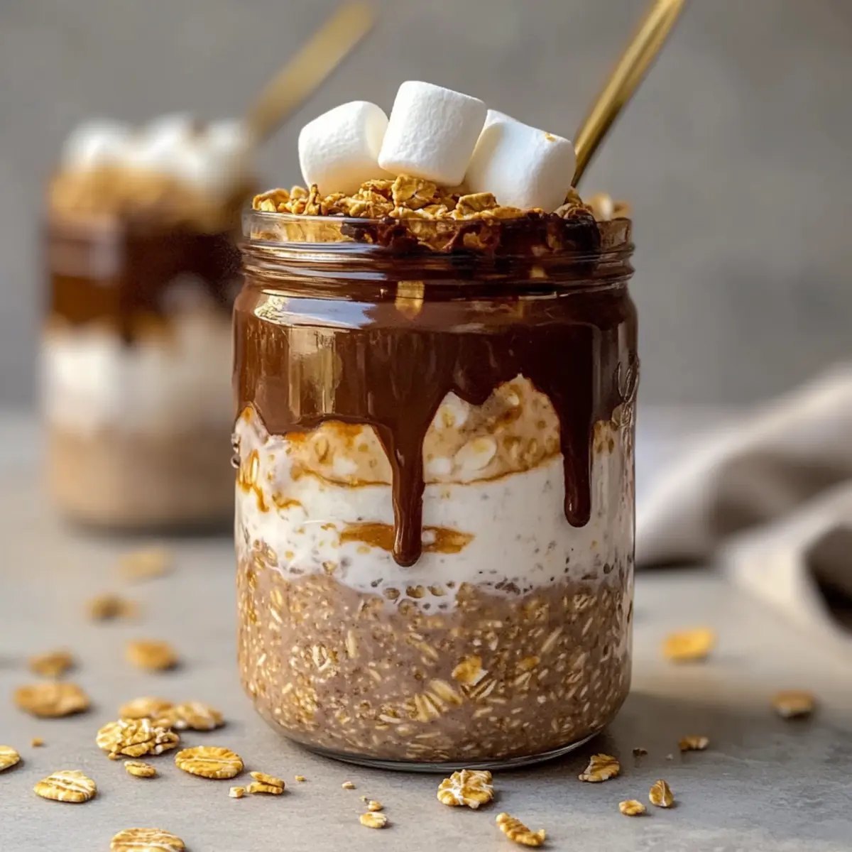 S’mores Overnight Oats