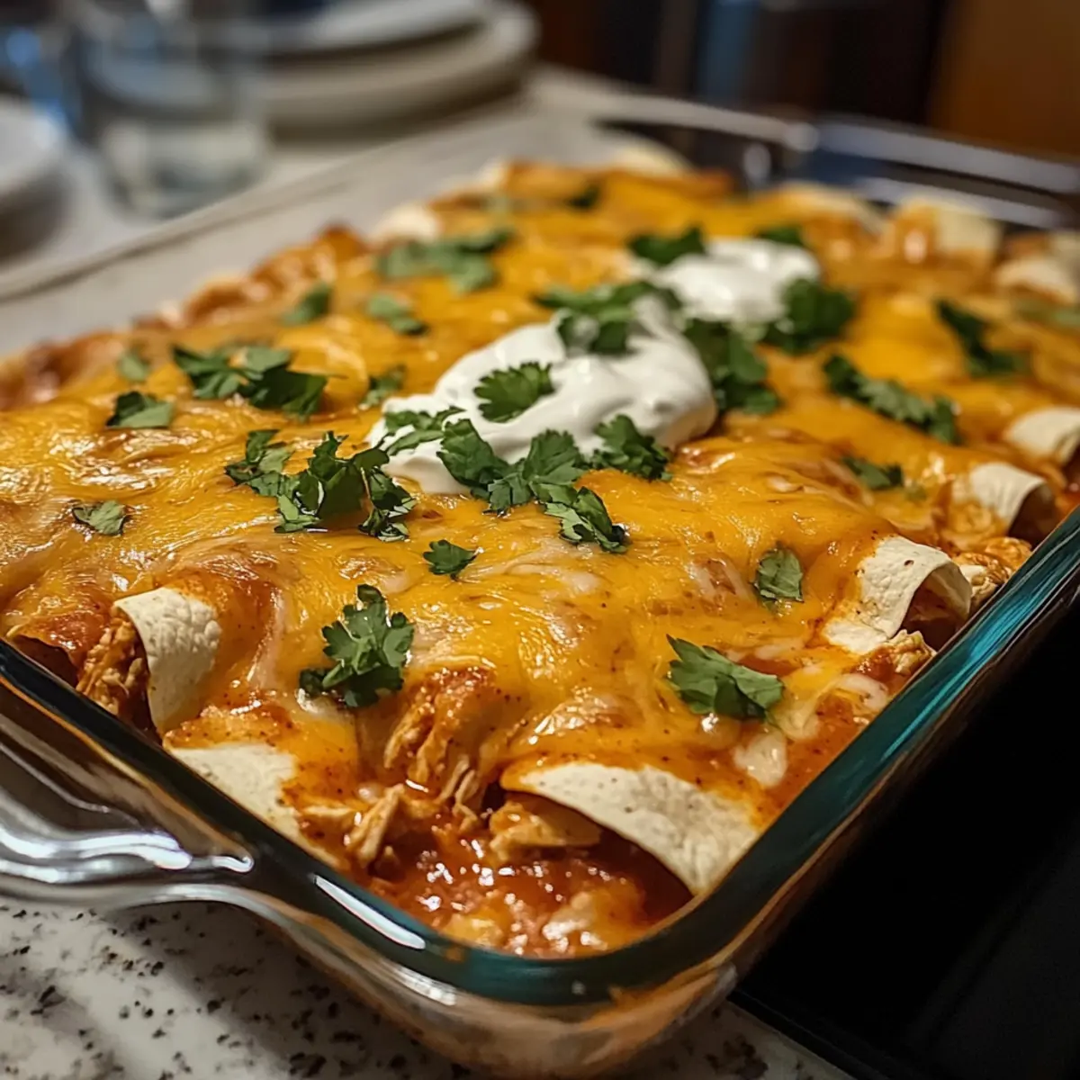 Chicken Enchiladas