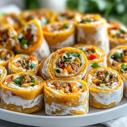 Mexican Fiesta Pinwheels