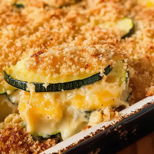 Cheesy Zucchini Casserole