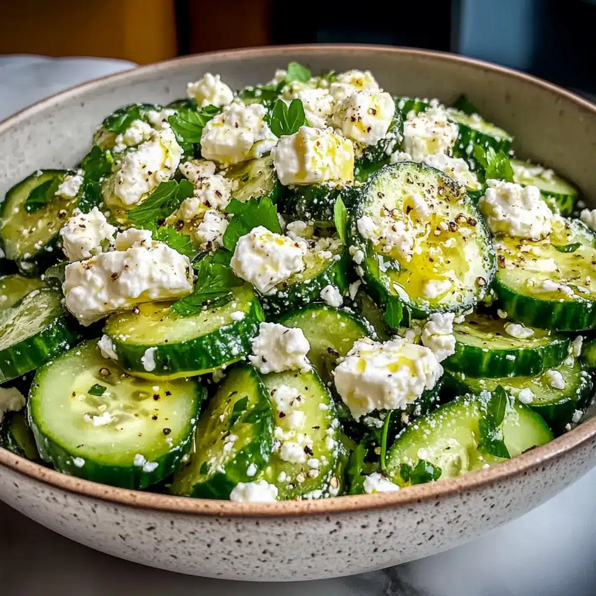 Cucumber Feta Salad