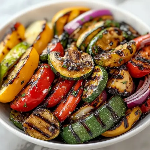Grilled Veggies with Marinade